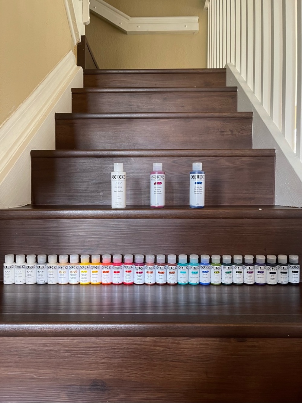 Golden Fluid Acrylics Paint Bundle #1 - Luminous (30 Bottles)